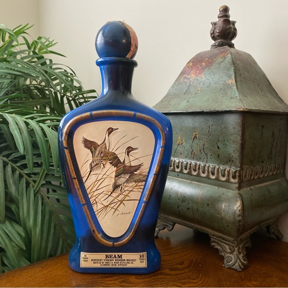 Jim Beam Accents Vintage Jim Beam Pintail Duck Whiskey Decanter